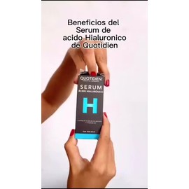 Serum Acido Hialuronico Concentrado Facial Antienvejecimiento Con Vitamina B5+ Extracto Azafran - Suero Antiedad Cuidado Facial Hidratante - Skin Care - Lineas de Expresión - Skincare - 30ml