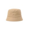 Beams Men's Basic Bucket Hat, beige