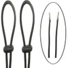 AUXPhome （Pack of 2） Adjustable Elastic Hats Removable Chin Cord,