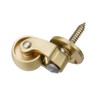 Semetall Solid Brass Swivel Caster, 1" Stem Caster Replacement for