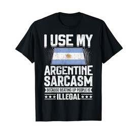 Argentina Flag Souvenirs for Argentines Men & Women T-Shirt