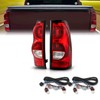 AmeriLite for 2003-2006 Chevy Silverado OE Style Ruby Red Replacement