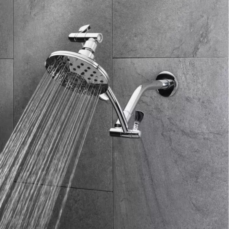 Glacier Bay Chrome Glacier Bay3-Spray Patterns 5.4 in Wall Mount