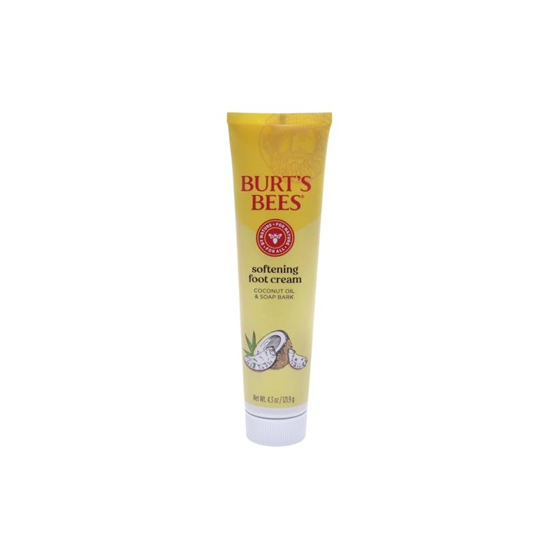 Burt's Bees Foot Creme, Coconut, 4.34 Oz