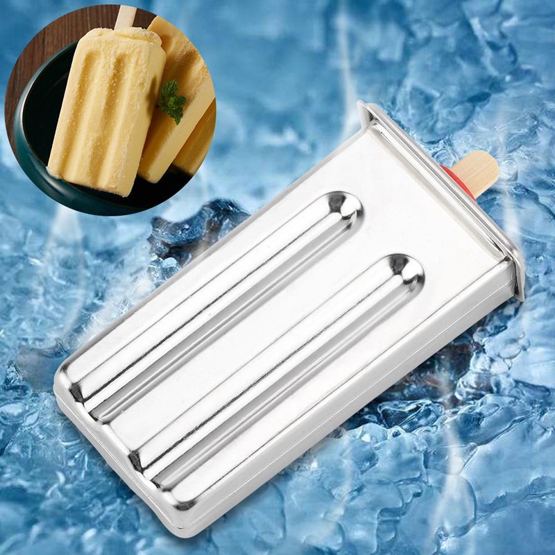 Stainless Steel Molds Ice Cream Mould Home Kitchen DIY Ice