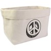 Large 'Peace Symbol' Canvas Organiser/Storage Bag (OR00007073)