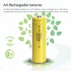 PKCELL 8pc 1.2v 300mAh Rechargeable Battery NiCD AA Batteries for