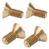 50Pcs Flat Hex Socket Screw Copper Countersunk Head Fastener Hardware