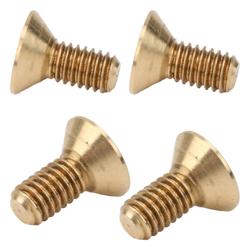 50Pcs Flat Hex Socket Screw Copper Countersunk Head Fastener Hardware