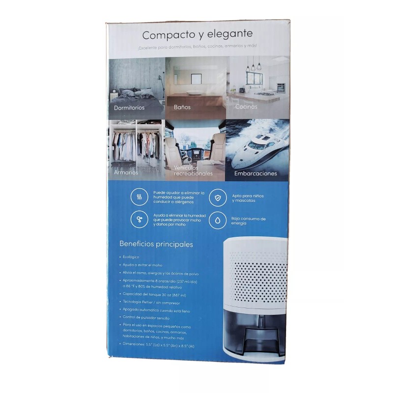 Eva-Dry EVA -DRY EDV 1200 Compact Dehumidifier