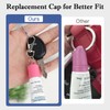 Keychain Cap Compatible with Aquaphor 0.35 oz Lip Balm, Portable