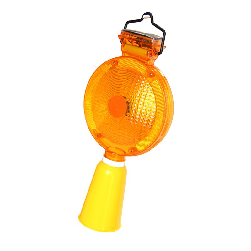 Solar LED Barricade Light Energy Saving LED Warning Safety Light