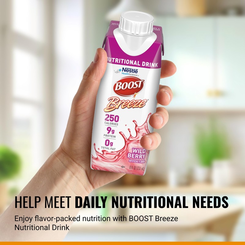BOOST Breeze Clear Nutritional Drink - 250 Calories - 19