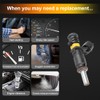 TOTMOX Car Injector Replacement 4pcs 2 Pin Injector Injector Compatible