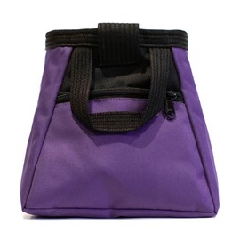Psychi OG Chalk Bucket Bag with Storage Pockets and Carry Strap For Rock Climbing Bouldering Gym (Berry Purple)