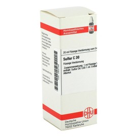 DHU Sulfur C30 Dilution, 20 ml Solution