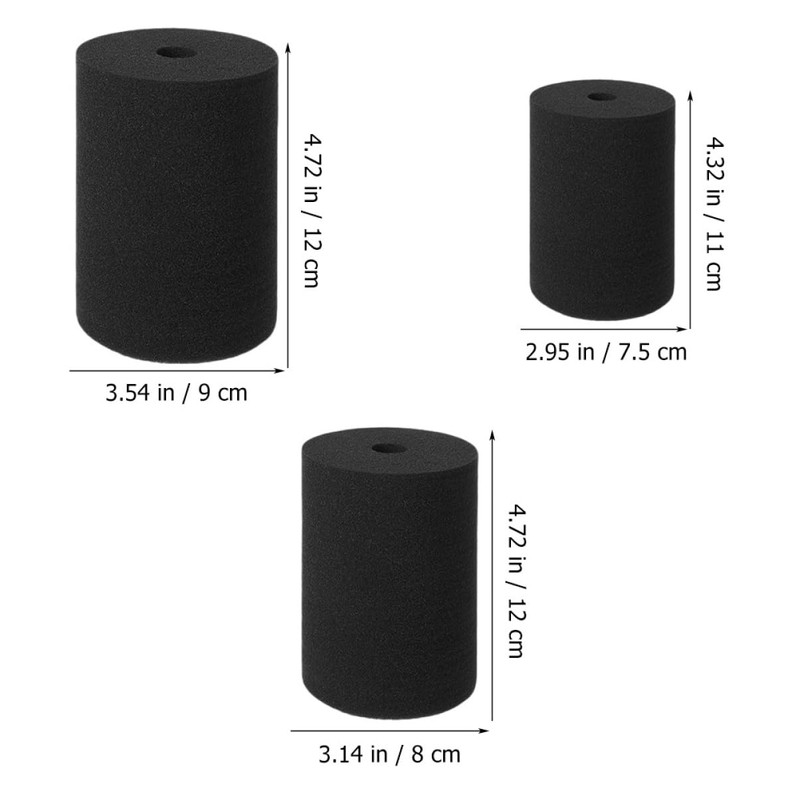 Gadpiparty 6Pcs Sponge Inserts for Cup Turner Durable Rotating Cup