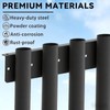 8-Hole Shovel Holder for Truck, Heavy Duty Trailer Tool Rack