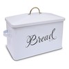 Better Kitchen Products Classic Metal Bread Box with Side Handles,