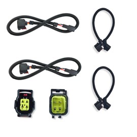 AUTO OCCASION Oxygen Sensor Extension Harness 25.98‘’ & 12.99‘’ 4 Pack Compatible with Liberty Wrangler Durango Dakota Grand Cherokee Neon Ram1500 2500 3500