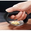 Garlic Press Rocker，Garlic Press Garlic Crusher Kitchen Garlic Rocker 304