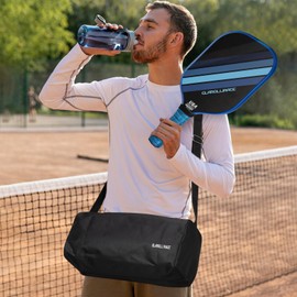 GLAROLLIRACE Pickleball Paddle Set of 4 Pickle Ball Rackets,USAPA Approved | Fiberglass Surface | 13MM Honeycomb Core,Breathable Handle,4 Indoor & Outdoor Balls,1 Pickleball Bag for Beginners