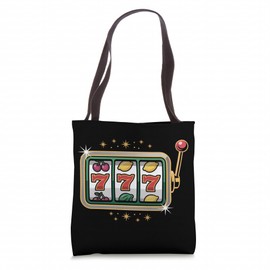 Slot Machine Lucky Jackpot Design Tote Bag
