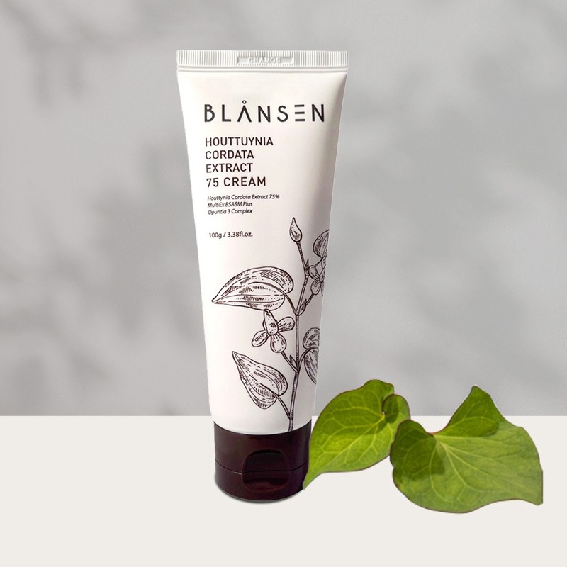 Detailed page Blanccène Houttuynia cordata extract 75 cream 100g moisture