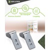 Dekarox Door Hinge Repair Kit Silver for Liebherr 9590178 9590190