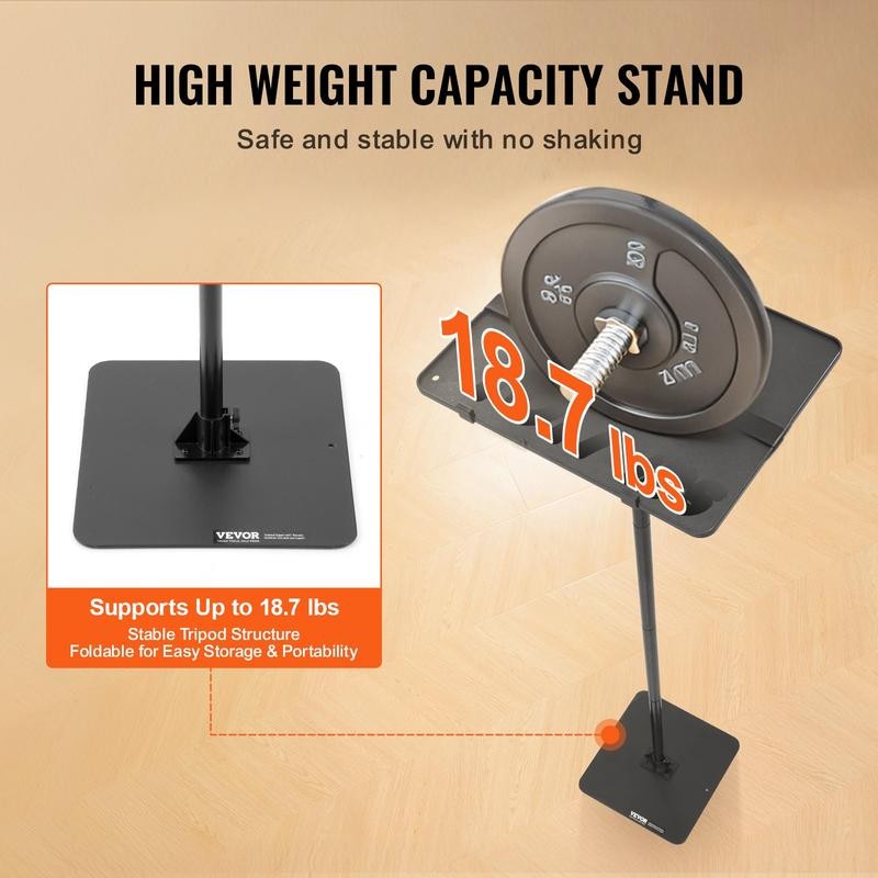VEVOR Projector Stand Projector Floor Stand Adjustable Height from 30.3