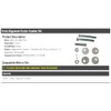 Marketplace Auto Parts Front Alignment Caster Camber Kit - Compatible