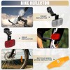 X AUTOHAUX 6pcs Bicycle Front Rear Reflector Kit Mountain Bike