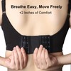 FEUNLEM 4 Hook Bra Extenders for women, Adjustable 4 hook