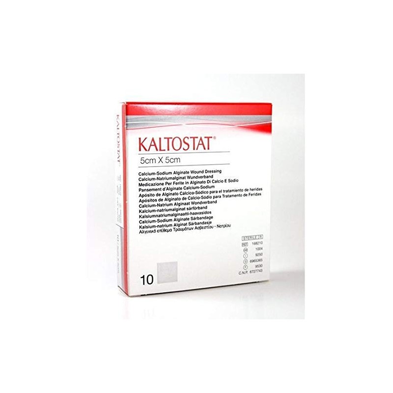 Kalto Stat Alginate Fibre Pads 5cm x 5cm – Pack