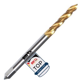 Tap Machine Tap Blind Hole HSS-TIN, M3 x 0.5