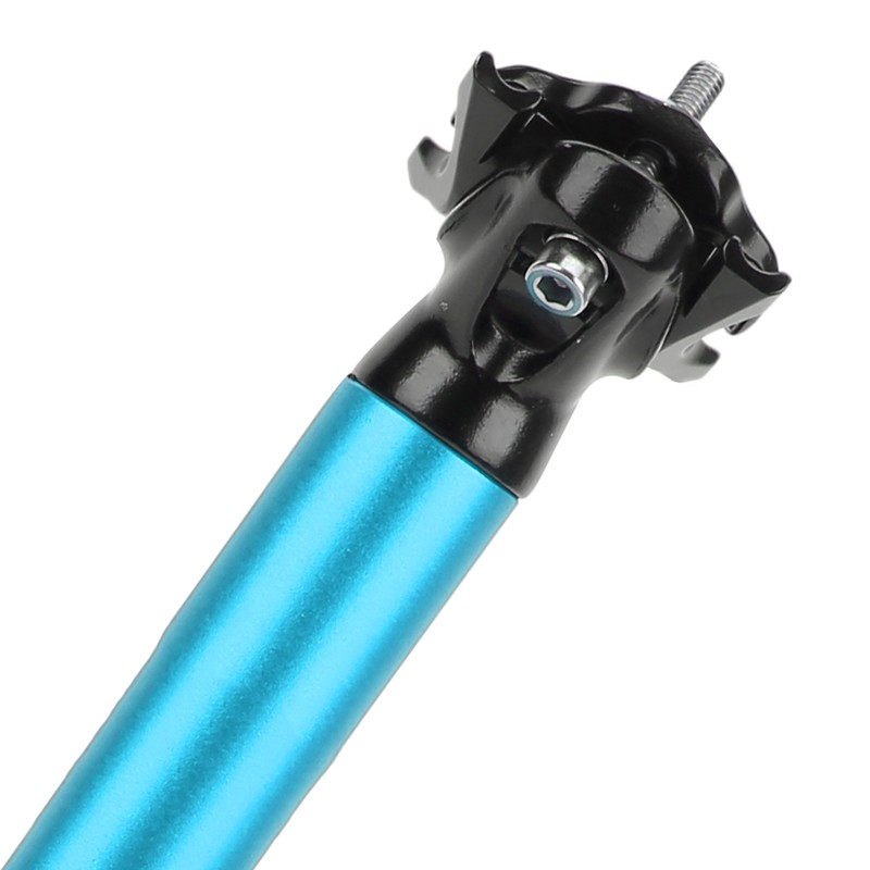 LUNJE Mountain Bike Seatpost Bicycle Adjustable Aluminum Alloy Saddle Post