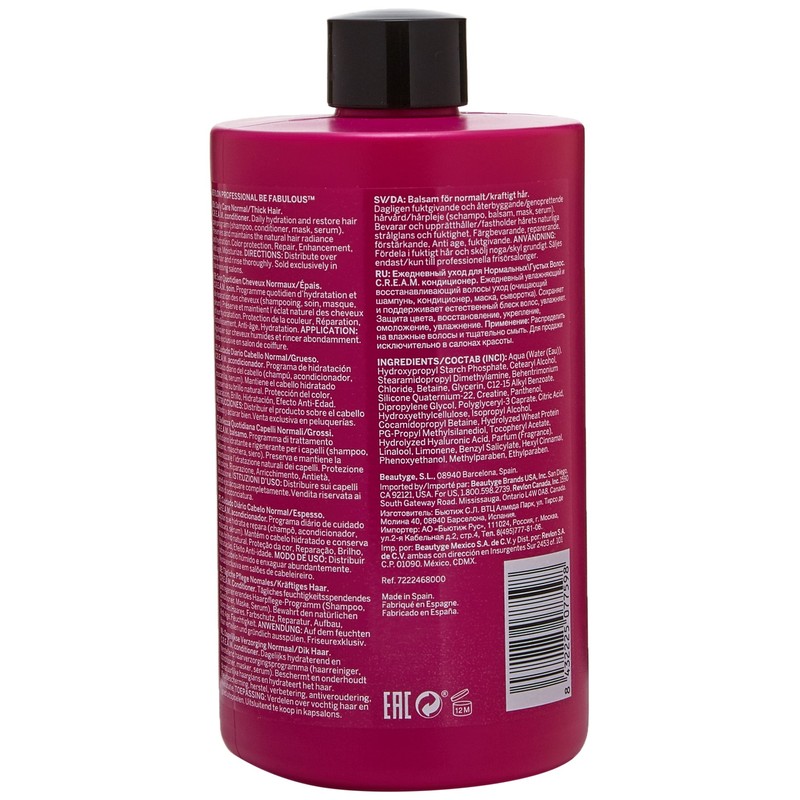REVLON PROFESSIONAL Be Fabulous Daily Care C.R.E.A.M. Conditioner 750 ml