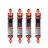 KEEDA 4PCS Aluminum Threaded Shock Absorbers Oil Damper for 1/18