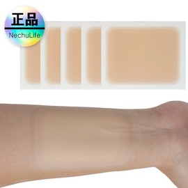 Natural Life Upgraded Tattoo Cover Sheet, Light Ockle, 5 Pieces / 네츄라이프 업그레이드 된 타투커버시트, 라이트 오클, 5개