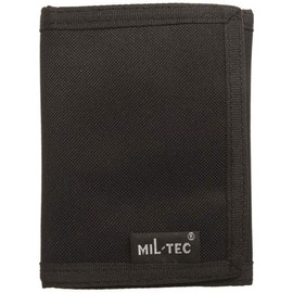 Mil-Tec Wallet with Card Slots, Black, One Size