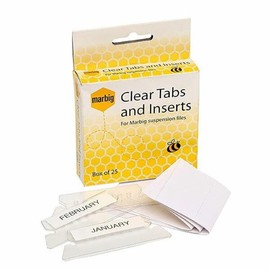 Marbig Tabs and Inserts Box 25