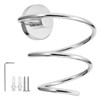 WallMounted Hair Dryer Holder Hairdressing Blower Bracket Bathroom Shelf Storage