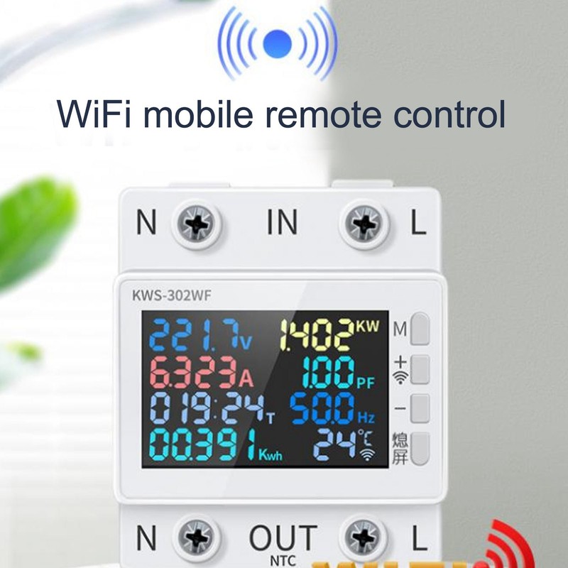 Voltage Ammeter Professional High Accuracy WiFi Mobile Remote Control Electricity