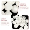 VILLFUL Foam Balls for DIY Crafts 30pcs Semicircular Xps Foam