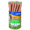 LYRA Farb-Riesen 4-Colour Round Tin with 36 4-Colour Pencils, Assorted,