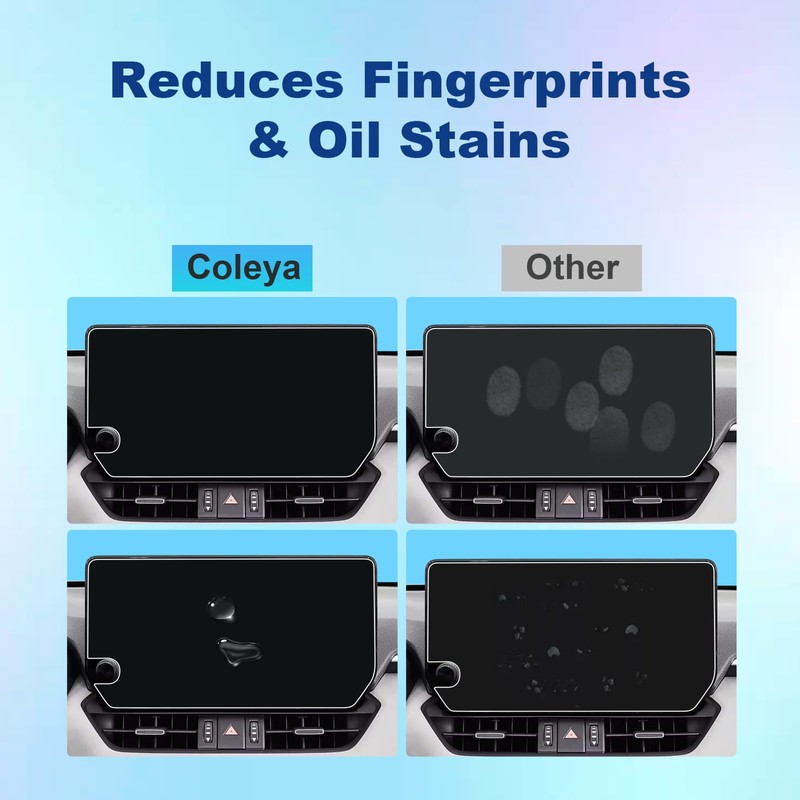 Coleya (2Pack) 2023 2024 2025 RAV4/RAV4 Hybrid Screen Protector for
