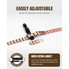 Jecanori Pure Copper Bracelet for Men, 2X Strength Magnetic Bracelets
