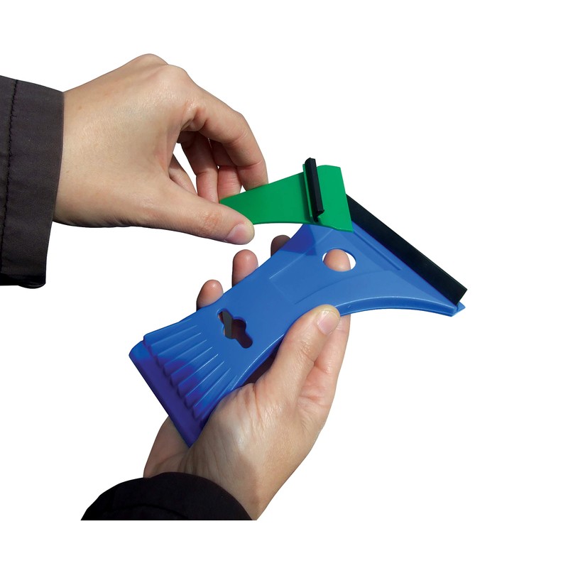 Streetwize - Heavy Duty Ice Scraper and Squeegee With Mini