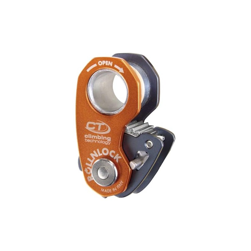 CLIMBING TECHNOLOGY Rollnlock-Anthracite/Orange Insurance Accessory, Multicoloured (Multicoloured), One Size