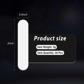 ORBEIN 10pcs 3g Lead Tape for Pickleball Paddles - Pickleball Lead Tape Golf Clubs/Tennis Racket - Silver Lead Tape as Pickleball Accessories